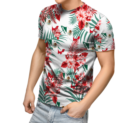 Mexico 3D All Over Printed Unisex Shirts