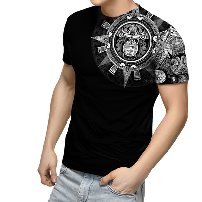 Aztec Mexican 3D All Over Printed Unisex Shirts DQB09072101