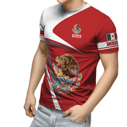 Persionalized Mexico 3D All Over Printed Unisex Shirts DA25062105