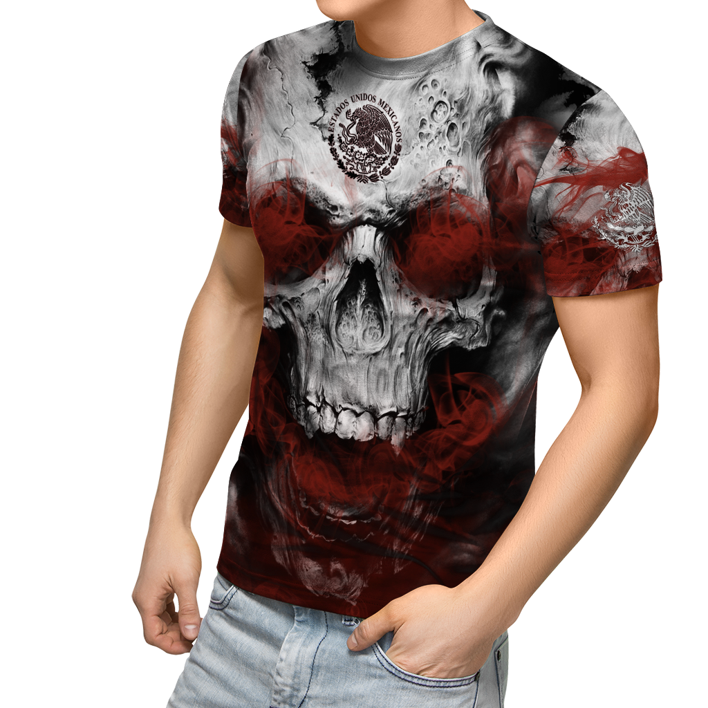 Mexican Skull 3D All Over Printed Unisex Hoodie