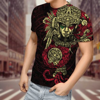 Aztec Mexican 3D All Over Printed Unisex Shirts DQB13072101