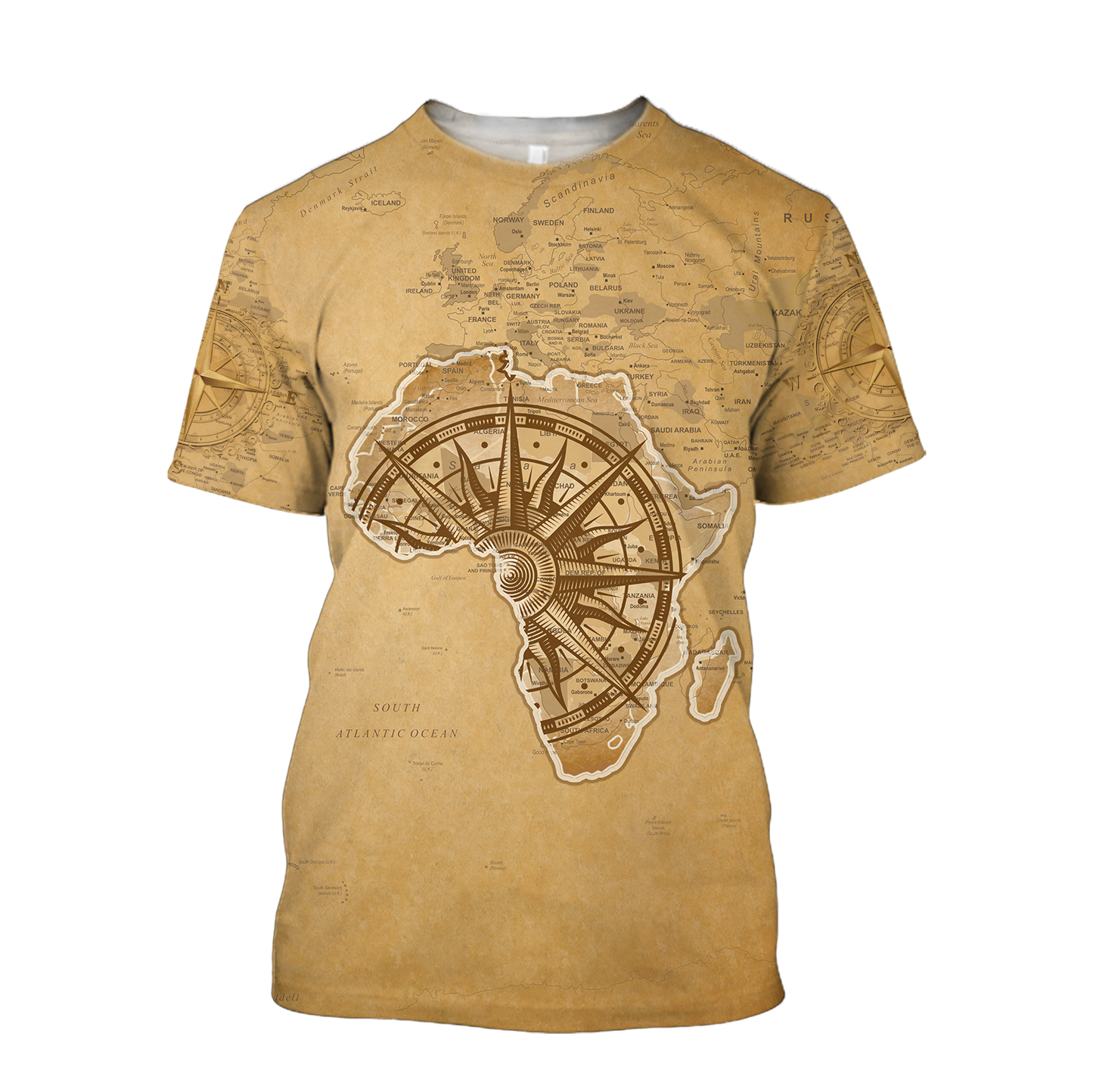 African Map - African Is Our Home Unisex Deluxe Hoodie ML