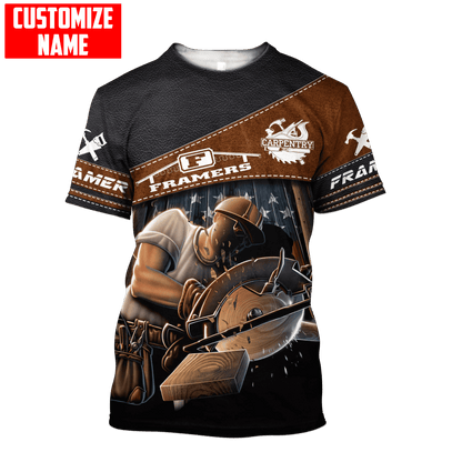 Carpenter 3D All Over Printed Unisex Shirts SN12102104