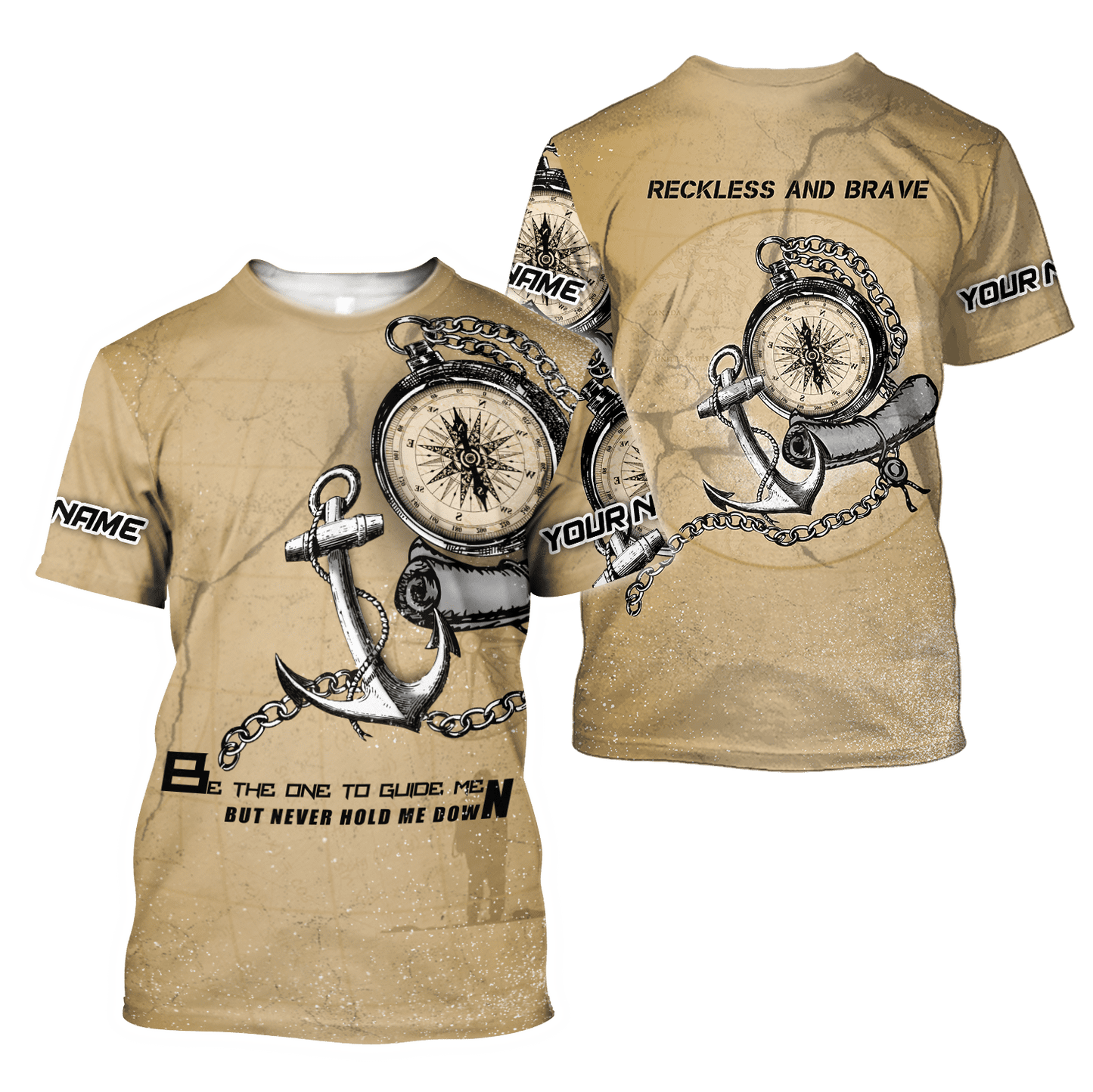 Custom name Proud Seaman Meaningful Tattoo unique 3d design Dress