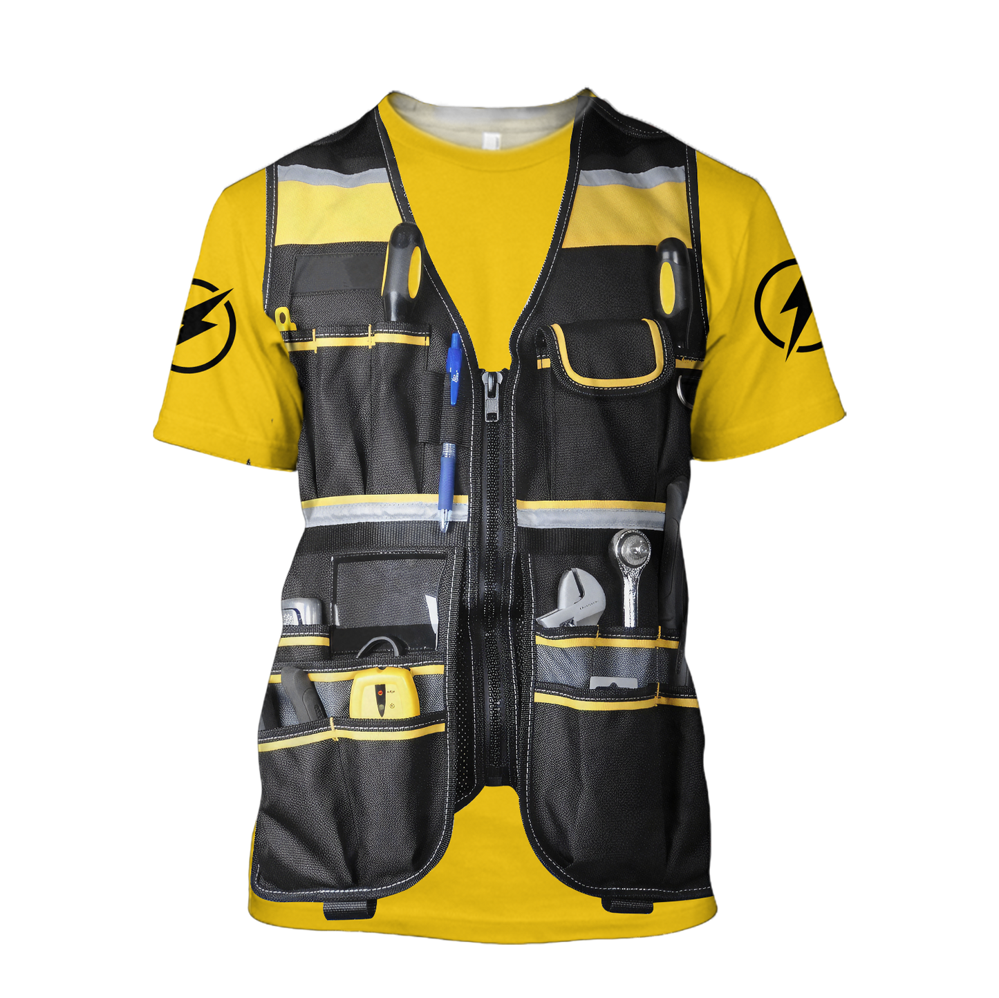 Premium Electrician And Lineman Safety All Over Printed Shirts For Men And Women MEI