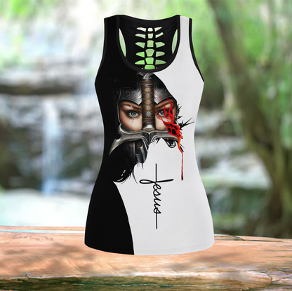 A Child Of God - Easter Jesus Combo Tank + Legging JJ170402 - Amaze Style™-Apparel