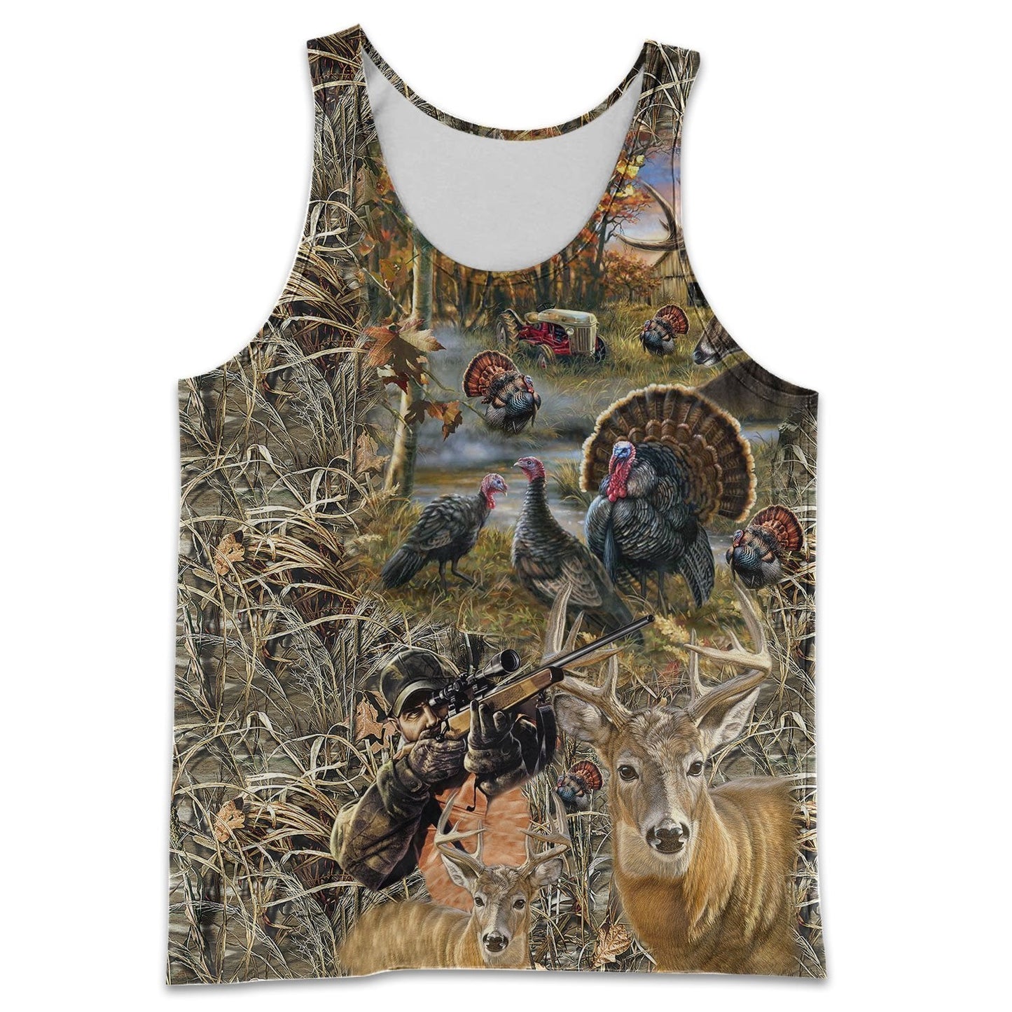 3D All Over Printed Reel Hunting Shirts - Amaze Style™-Apparel
