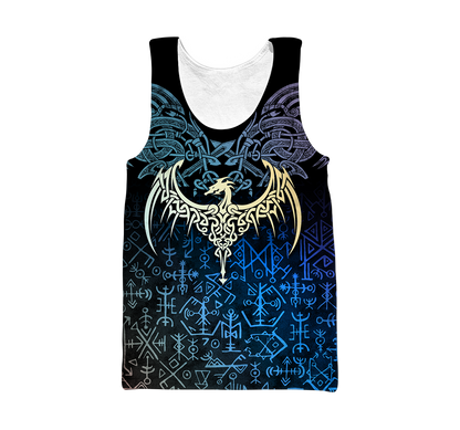 Celtic Dragon Tattoo Art 3D All Over Printed Shirts Hoodie AZ040102 - Amaze Style™-Apparel