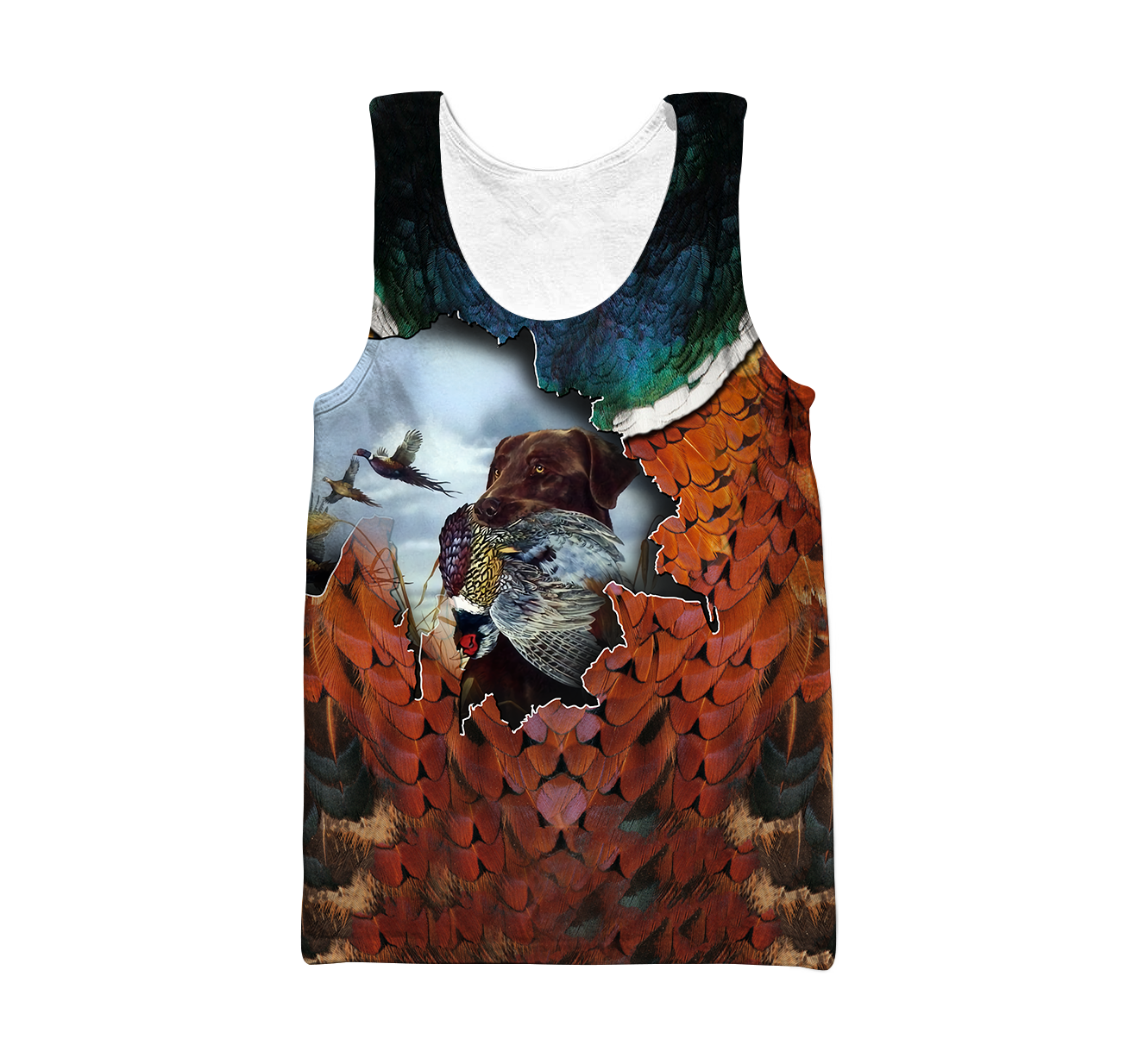 Pheasant Labrador Hunting 3D All Over Printed Shirts For Men And Women AZ100101 - Amaze Style™-Apparel