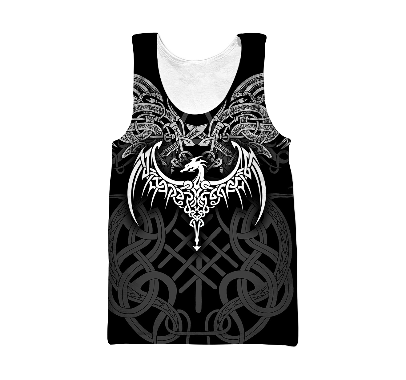 Celtic Dragon Tattoo Art 3D All Over Printed Shirts Hoodie AZ020102 - Amaze Style™-Apparel