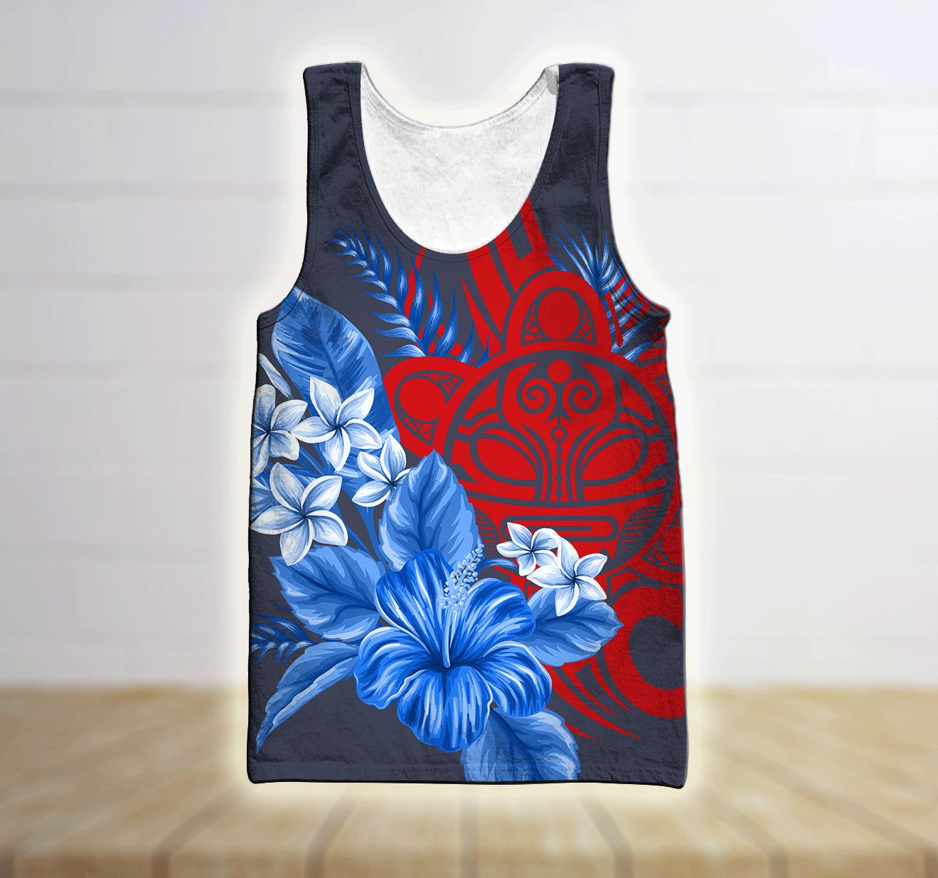 Puerto Rico Sol Taino With Maga Flower Shirt