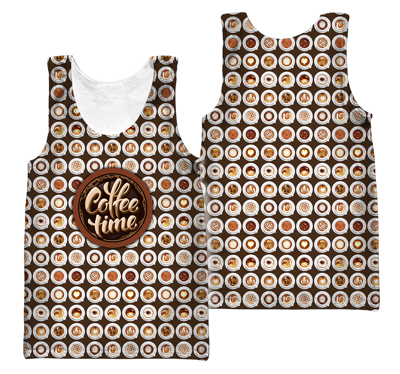 Time's Coffee 3D All Over Printed Differences Between Types Of Italian Coffee Shirts and Shorts Pi271103 PL - Amaze Style™-Apparel