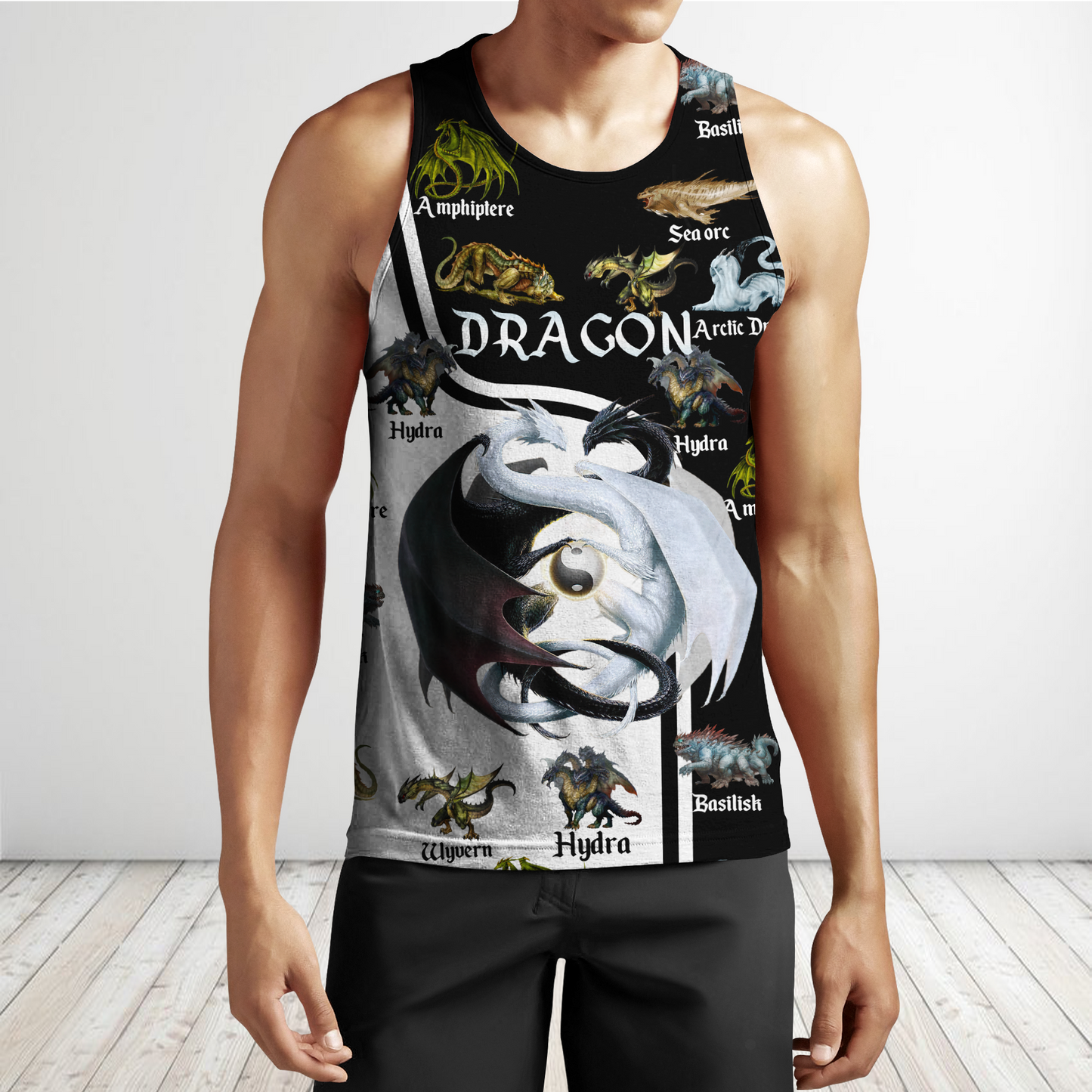 Dragon 3D All Over Printed Shirts For Men and Women VP21102004