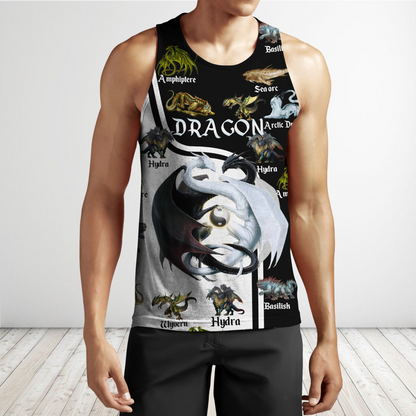Dragon 3D All Over Printed Shirts For Men and Women VP21102004