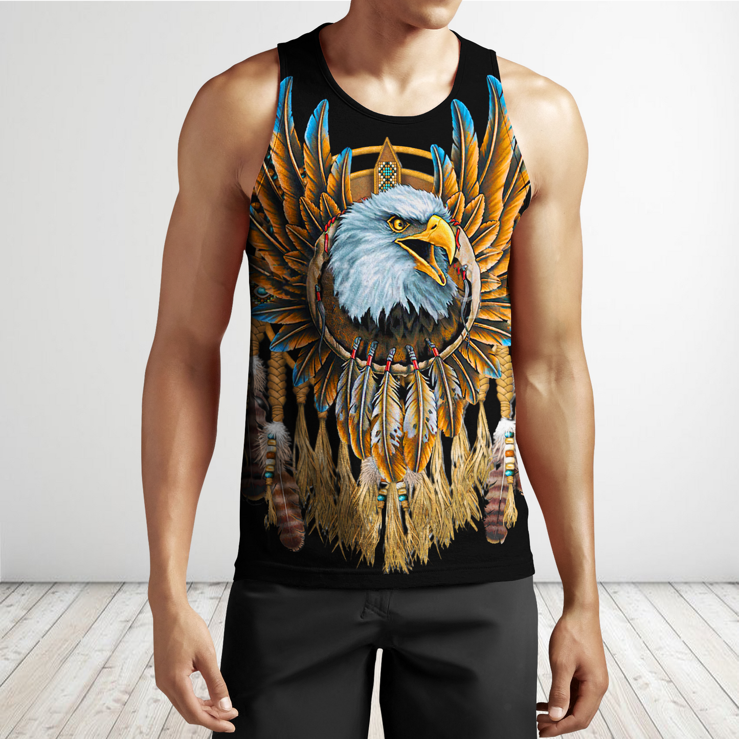 Eagle Dreamcatcher Native American Hoodie 3D All Over Printed Shirts LAM2022091-LAM
