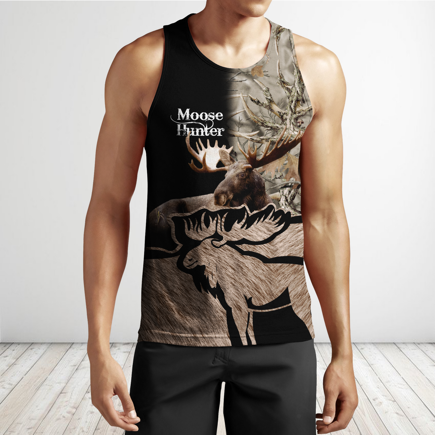 Copy of All Over Printed Beautiful Moose Hunting MEI09092001 -MEI