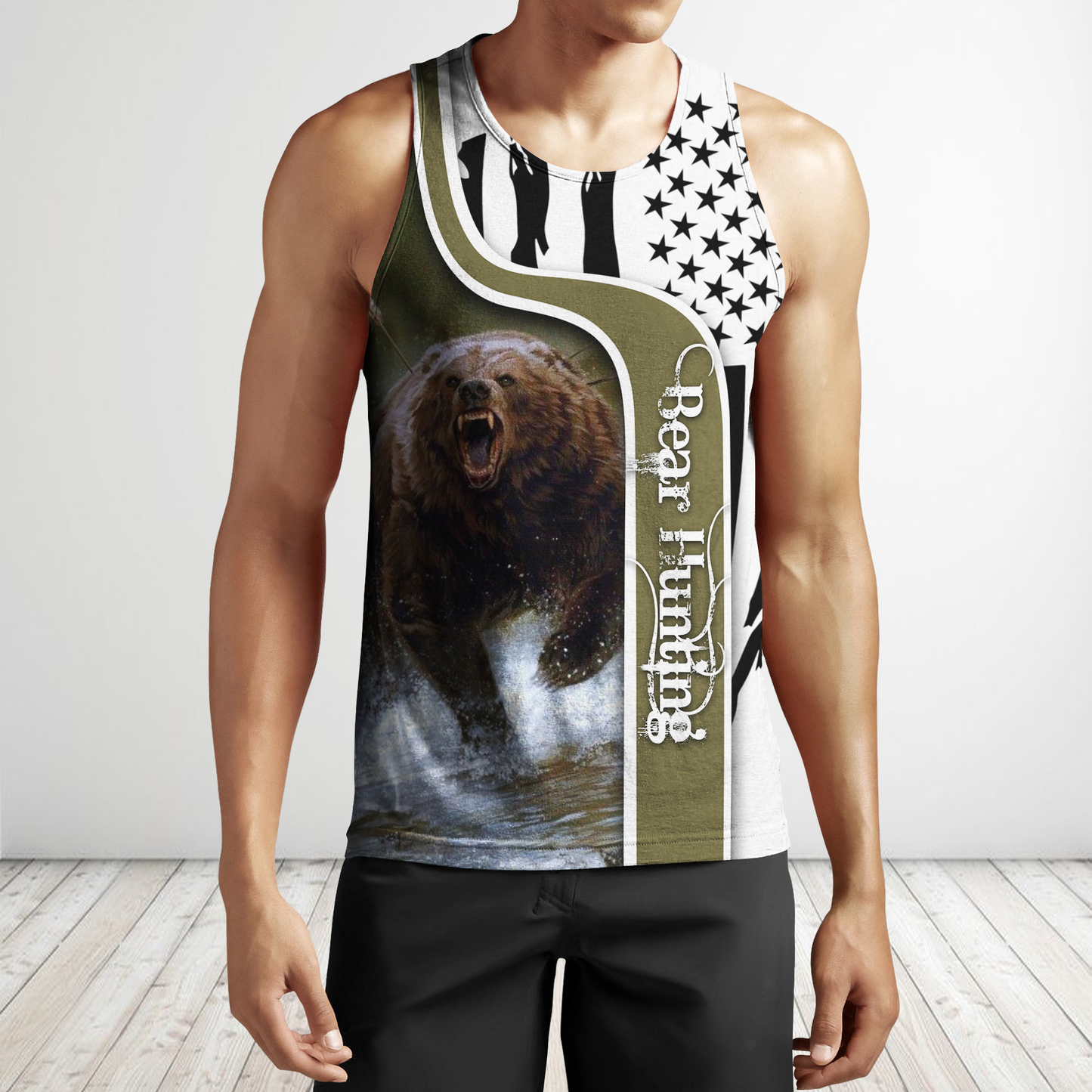 BEAR HUNTING CAMO 3D ALL OVER PRINTED SHIRTS FOR MEN AND WOMEN Pi041202 PL - Amaze Style™-Apparel