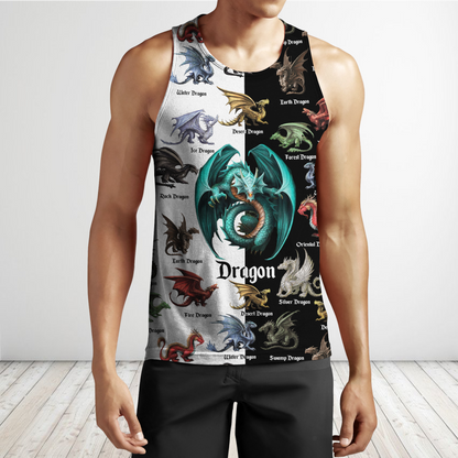 Dragon 3D All Over Printed Shirts For Men and Women VP22102001