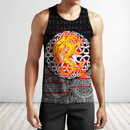 Nidhogg Viking Tattoo 3D Over Printed Hoodie Cloak for Men and Women-ML