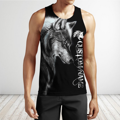 Personalized Wolf  All Over Printed Shirts For Men and Women MH010920S3