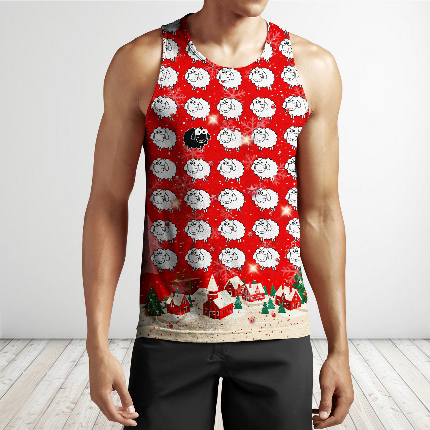 Sheep Whisperer Merry Christmas 3D All Over Printed Shirts For Men And Woman