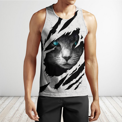Hiden Cat Black cat 3D printed shirts for men and women