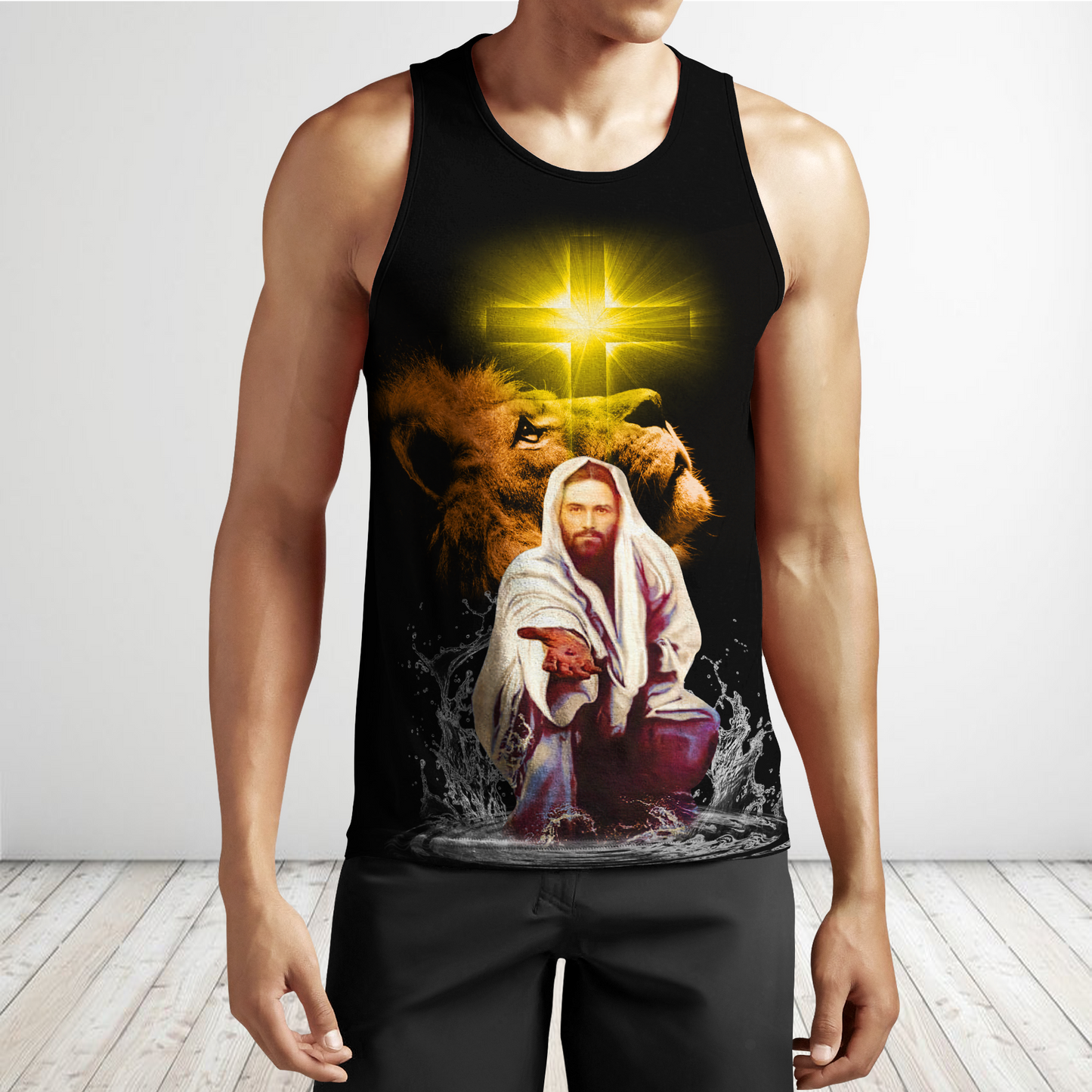 Premium Christian Jesus Easter 3D All Over Printed Unisex Shirts