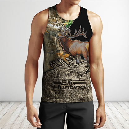 Elk Hunting Legend 3D All Over Print Hoodie