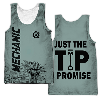Just The Tip I Promise All Over Printed Mechanic Hoodie For Men and Women TN