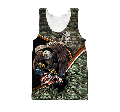 US Veteran 3D All Over Printed Shirt Hoodie MP18082004