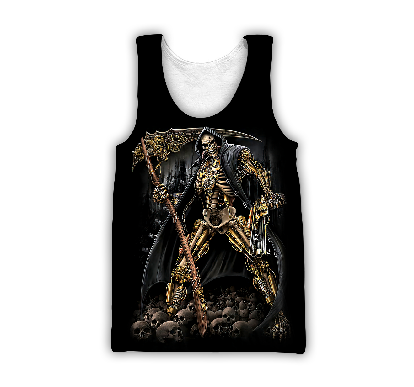 Grim reaper 3D All Over Printed Shirts and short for Men and Women PL