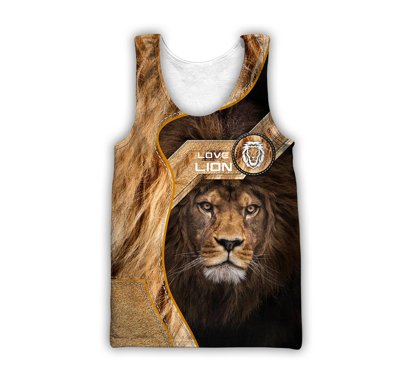 Love Lion 3D all over printed shirts  for men and women