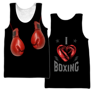 Boxing 3D All Over Printed Unisex Shirt