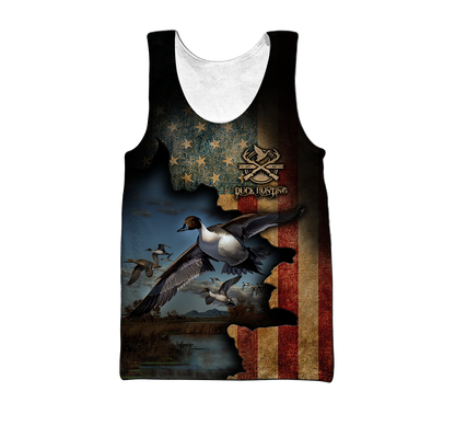 Pheasant Hunting Camo 3D Over Printed Unisex Deluxe Hoodie ML