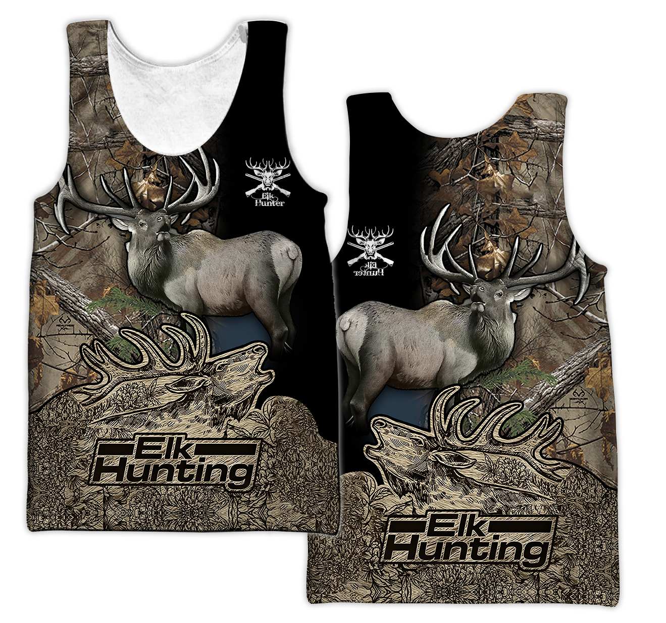 All Over Printed Beautiful Elk Hunting MEI09092004 -MEI