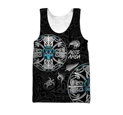 Aotearoa Maori manaia 3d all over printed shirt and short for man and women MH270620