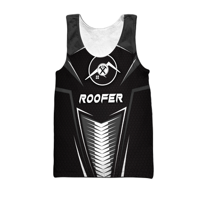 Custom Name Roofer Man - Crazy Enough To Love This 3D All Over Printed Shirts For Men