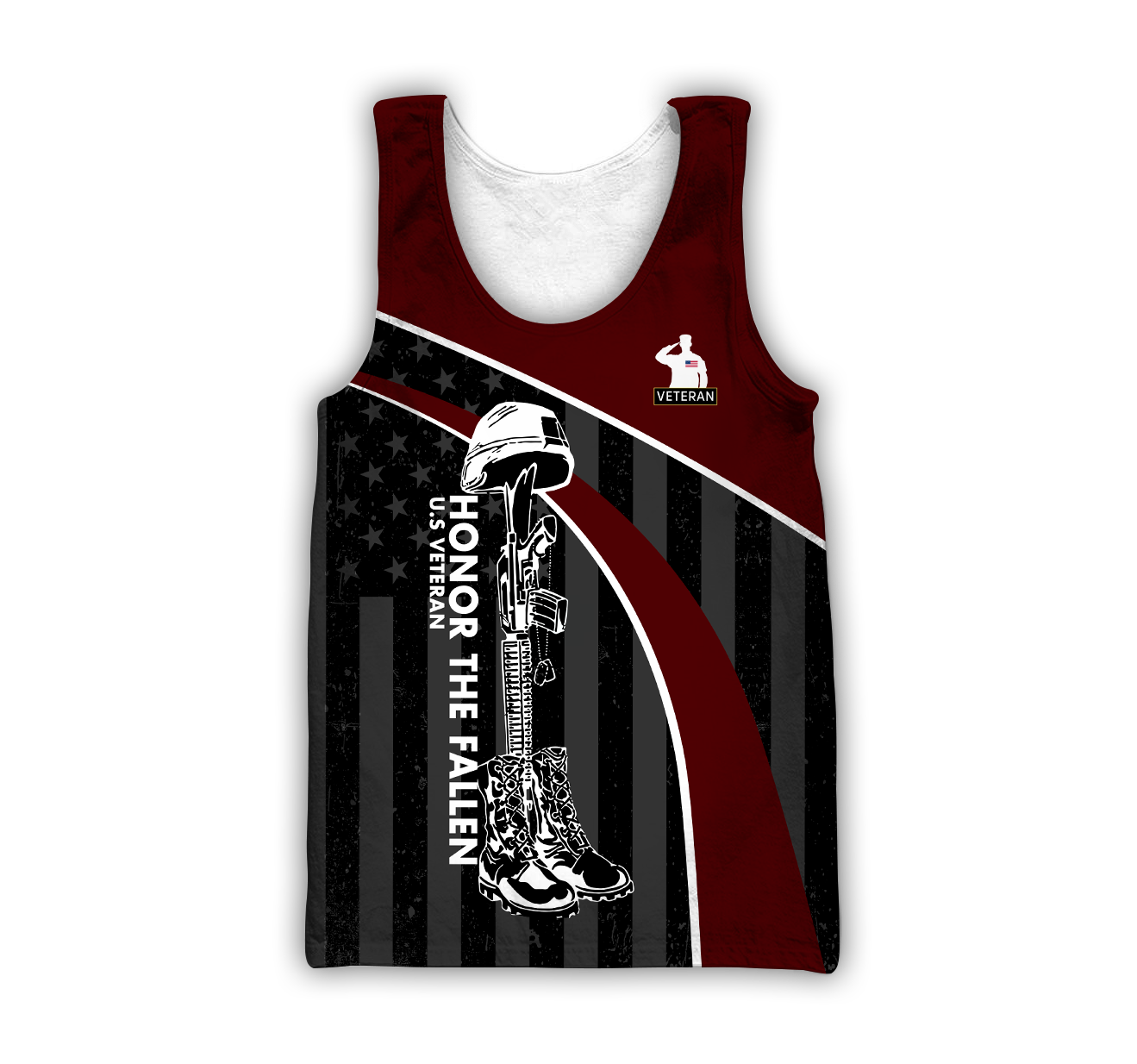 Veteran Honor the fallen Coming Home under a Flag 3D shirts for men and women
