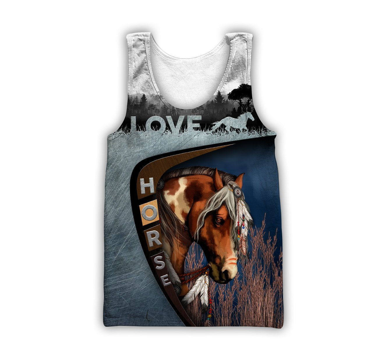 Love Horse 3D All Over Printed Shirts TR2704200 - Amaze Style™-Apparel