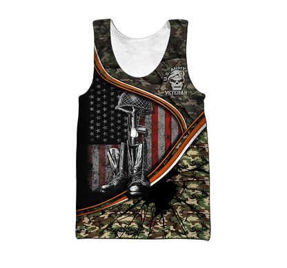 US Veteran 3D All Over Printed Shirt Hoodie MP18082001 - Amaze Style™-Apparel