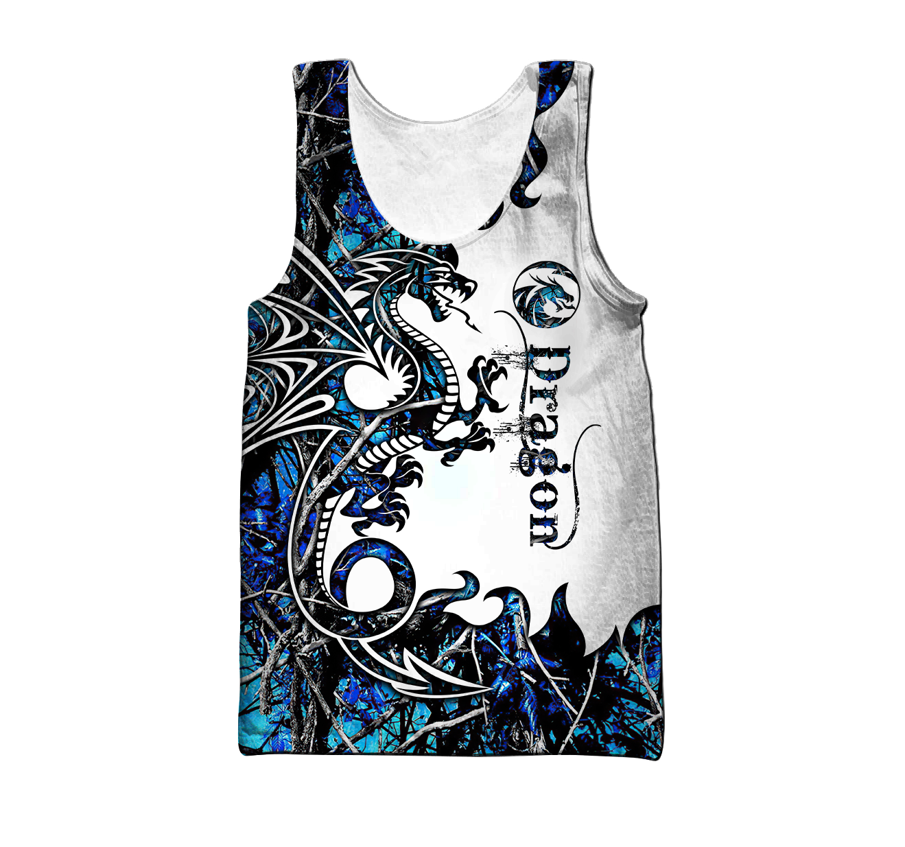 Blue Dragon 3D Hoodie Shirt For Men And Women