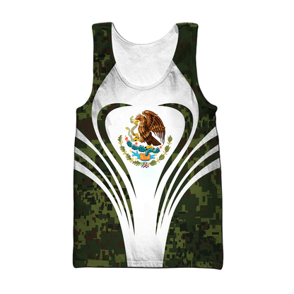 Love Mexico 3D All Over Printed Shirts For Men and Women TA09182001