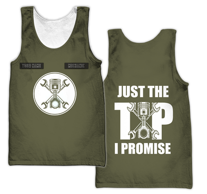 Mechanic Just The Tip I Promise All Over Printed Hoodie For Men and Women TN