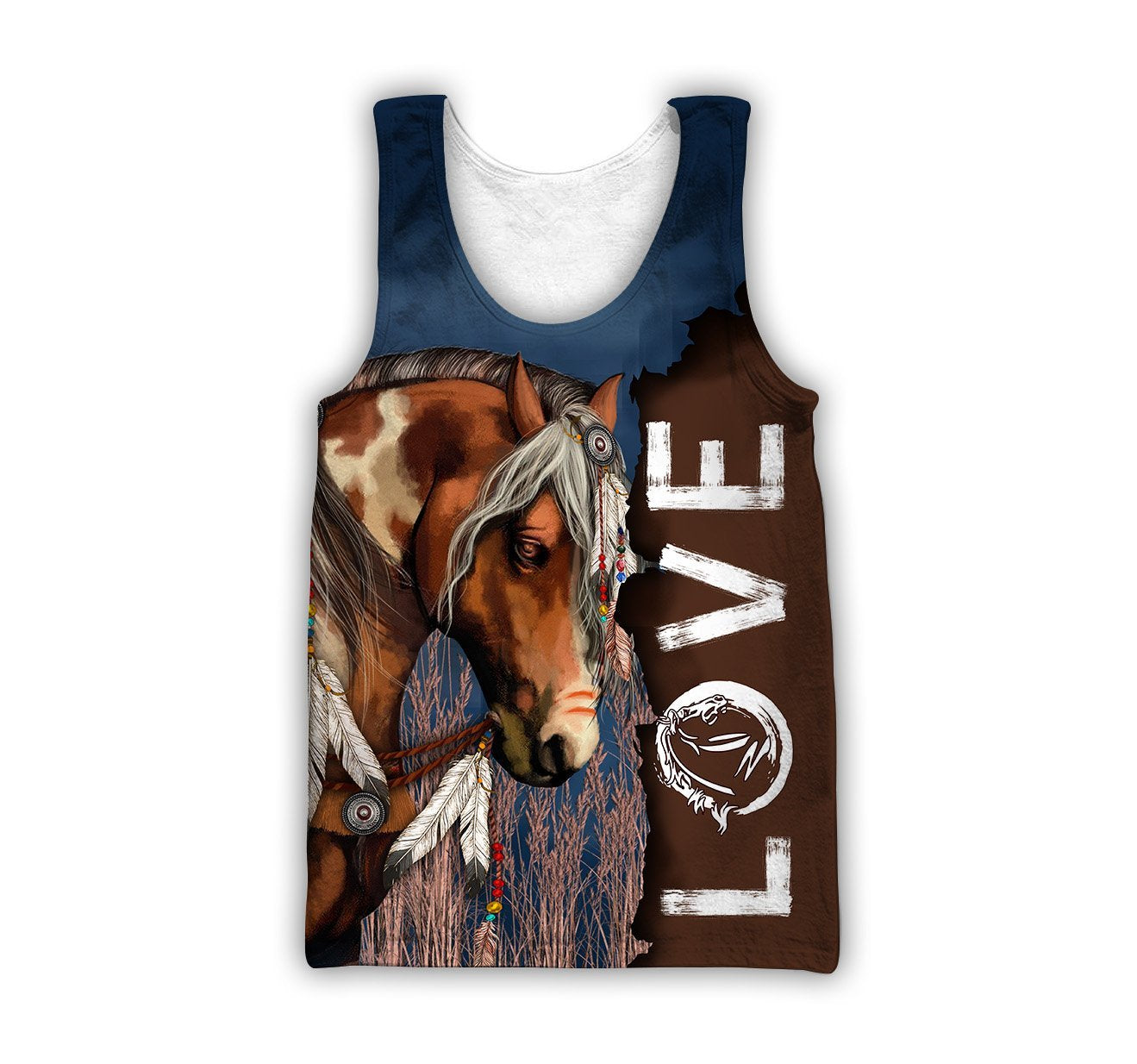 Love Horse 3D All Over Printed Shirts For Men And Women TR2204201 - Amaze Style™-Apparel