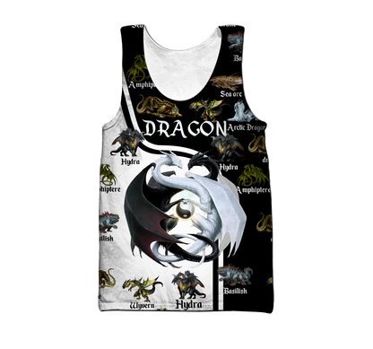 Dragon 3D All Over Printed Shirts For Men and Women VP21102004