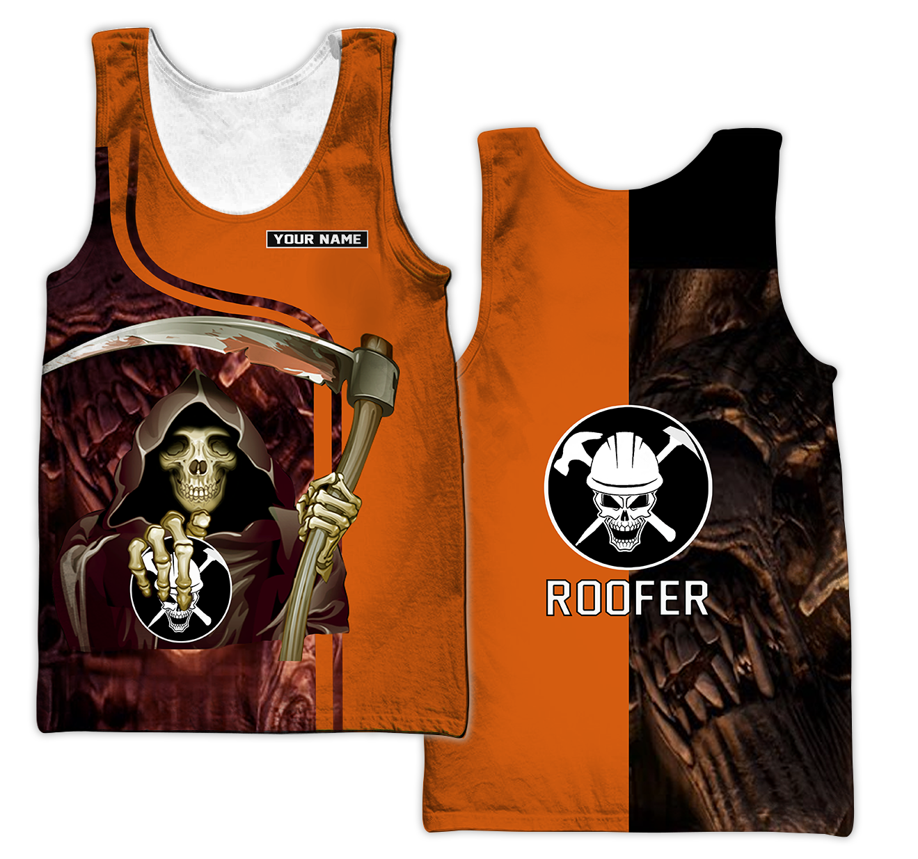 Roofer All Over Printed Hoodie For Men MEI