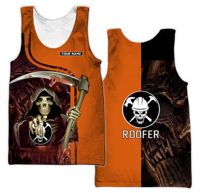 Roofer All Over Printed Hoodie For Men MEI