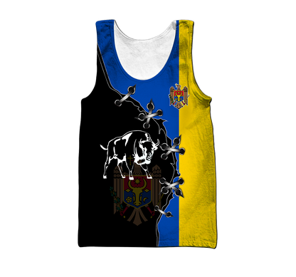 Moldova Aurochs 3D All Over Printed Hoodie Shirt Limited by SUN HAC230603