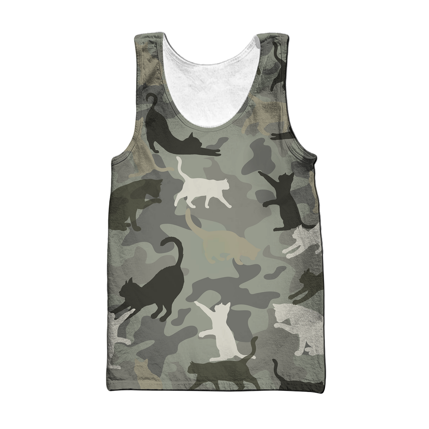 Love Cat Camo premium hoodie sweatshirt