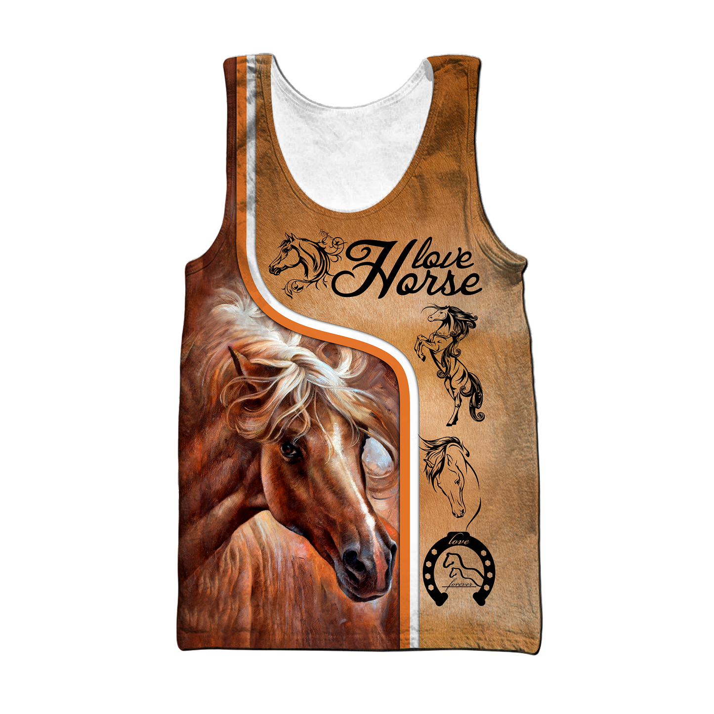 Personalized Love Horse 3D All Over Printed Unisex Shirts Pi112038